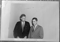 John F. Kennedy and Jim Lanier 